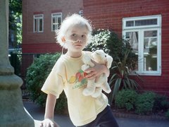 Clara after being diagnosed with blood cancer